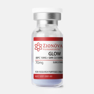 glow (bpc + ghk cu + tb500) (70mg)